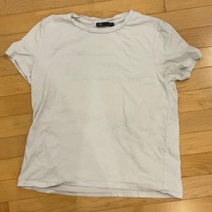 Basic white Zara tee